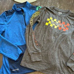 Youth size Medium Hurley top & Russell top is size XL, but both fit like youth M